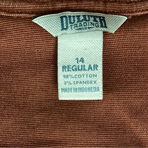 DuluthFlex Fire Hose Ltd Coveralls - Rusty Orange, 14 Regular - Picture 4 of 4